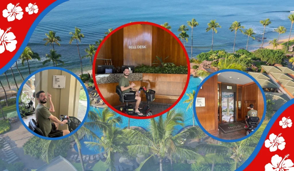 Mobility scooter and wheelchair rental delivery to Hyatt Regency Waikiki Beach Resort